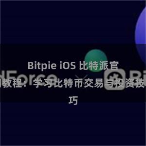 Bitpie iOS 比特派官网教程：学习比特币交易与投资技巧
