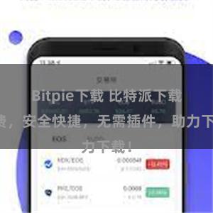 Bitpie下载 比特派下载免费，安全快捷，无需插件，助力下载！