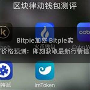 Bitpie加密 Bitpie实时价格预测：即刻获取最新行情信息