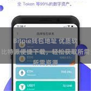 Bitpie钱包地址 优质软件，比特派便捷下载，轻松获取所需资源