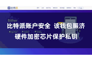 比特派账户安全  该钱包赈济硬件加密芯片保护私钥