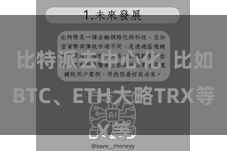 比特派去中心化  比如BTC、ETH大略TRX等